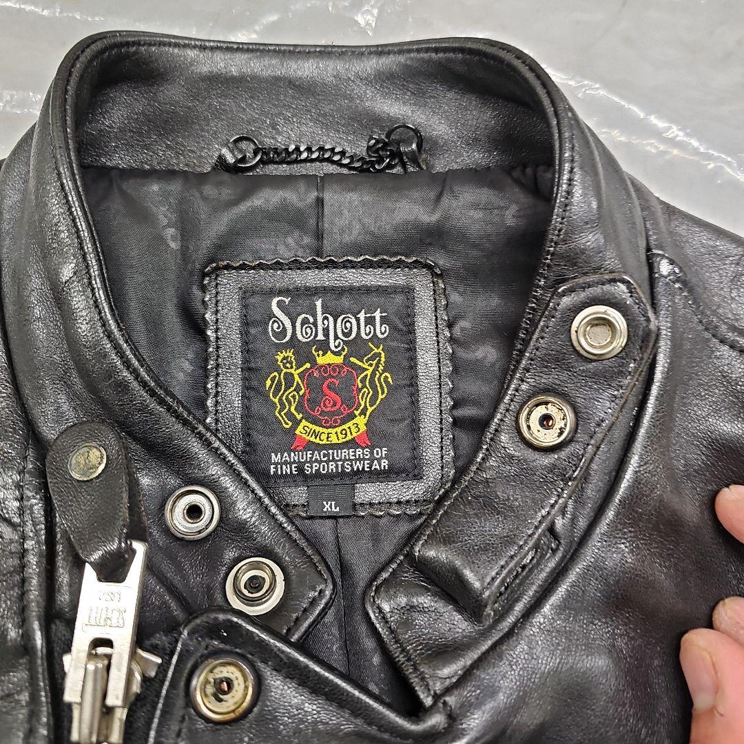 Schott 　ダブルブレスト　レザージャケット