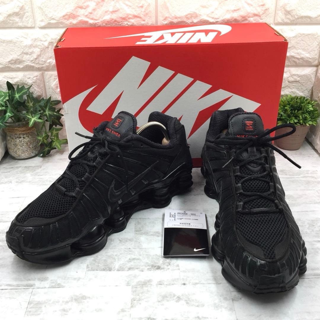 NIKE SHOX TL ナイキ ショックス スニーカーブラック 27cm