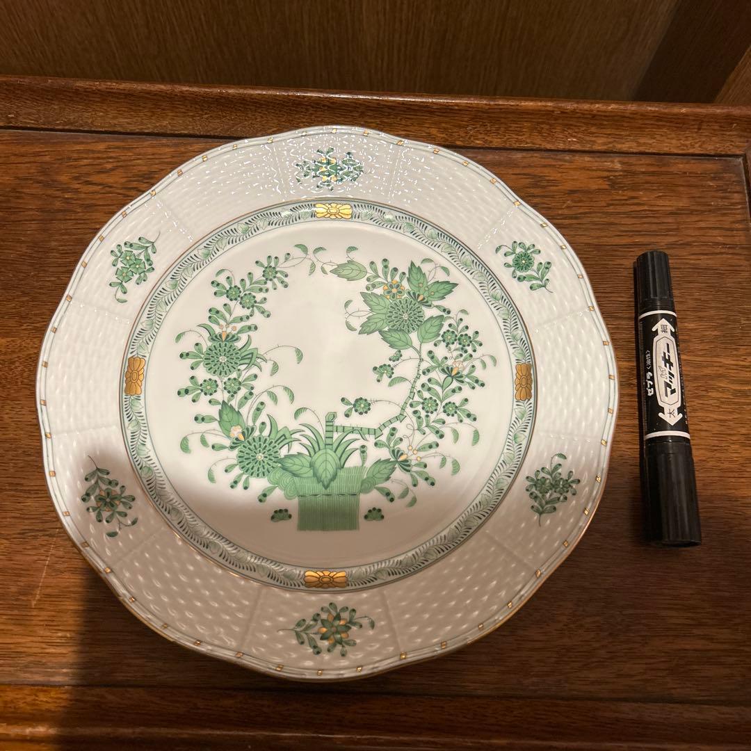 春*子様 ヘレンド　インドの華　丸プレート大