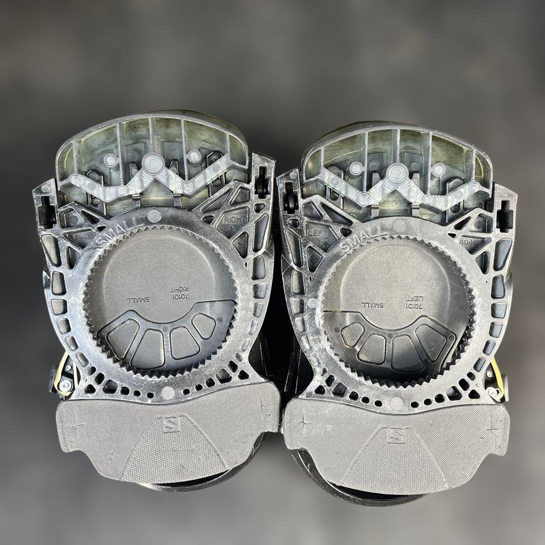salomon nova スノーボード　ビンディング　ブラック　グリーン　S