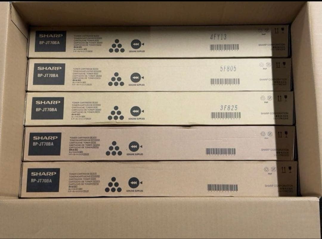 SHARP 大容量トナーカートリッジ BP-JT70BA10本