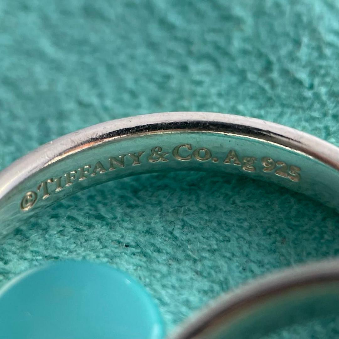 ティファニー 20号 インターロッキング 2連 リング WB3fe