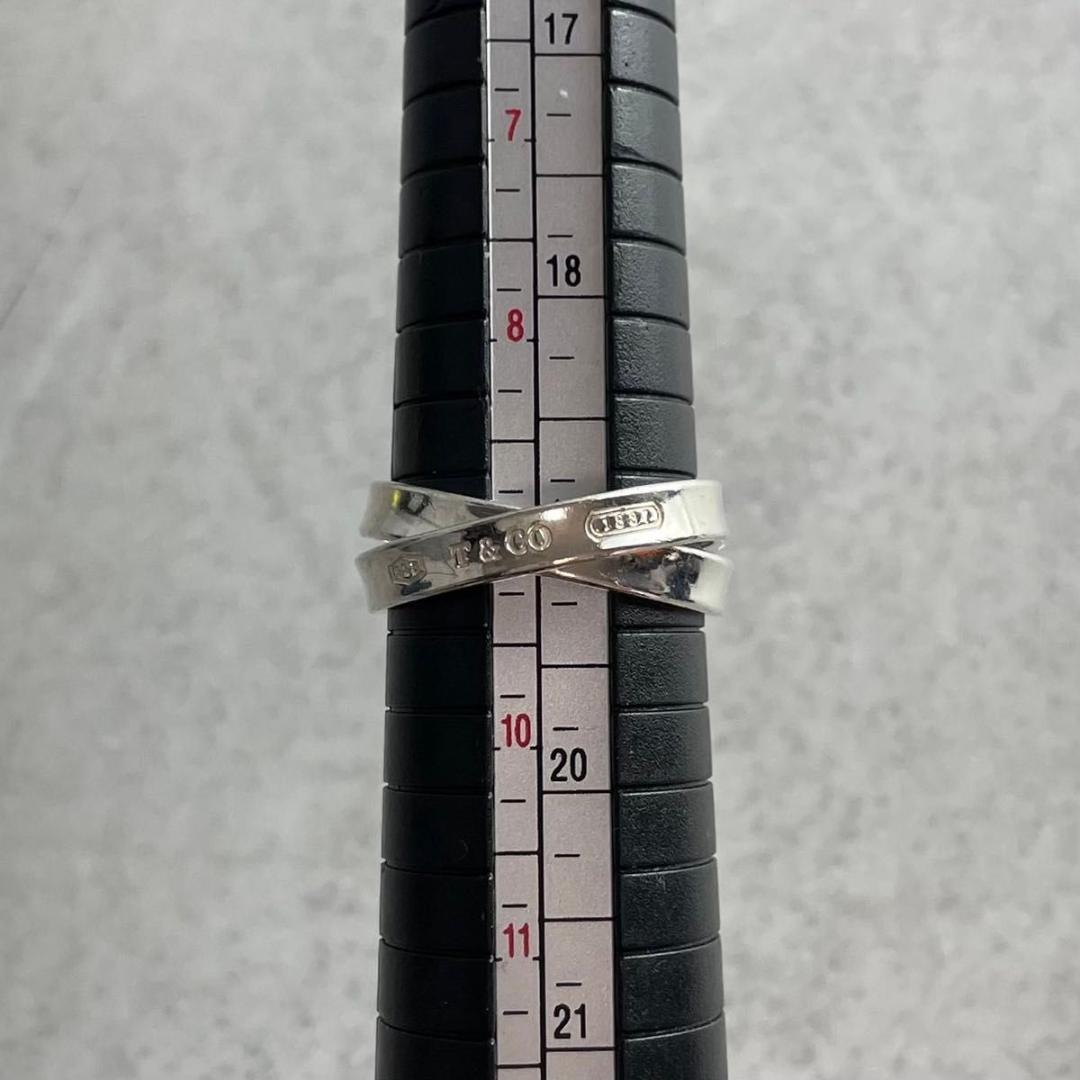 ティファニー 20号 インターロッキング 2連 リング WB3fe