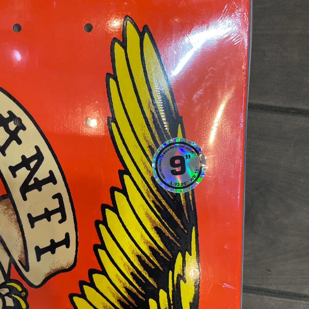 ANTI SKATEBOARD HERO 9インチデッキ