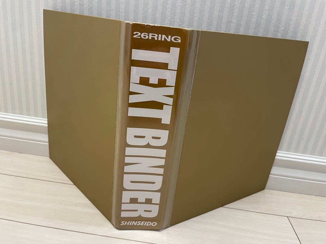 【未使用品!!】大容量テキストバインダー ファイル 4個セット