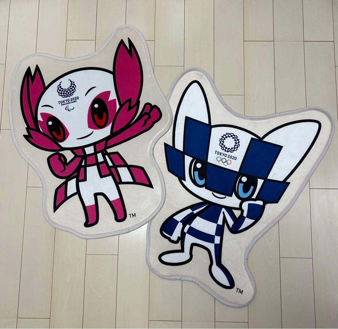 東京2020 ソメイティ＆ミライトワのペアマット