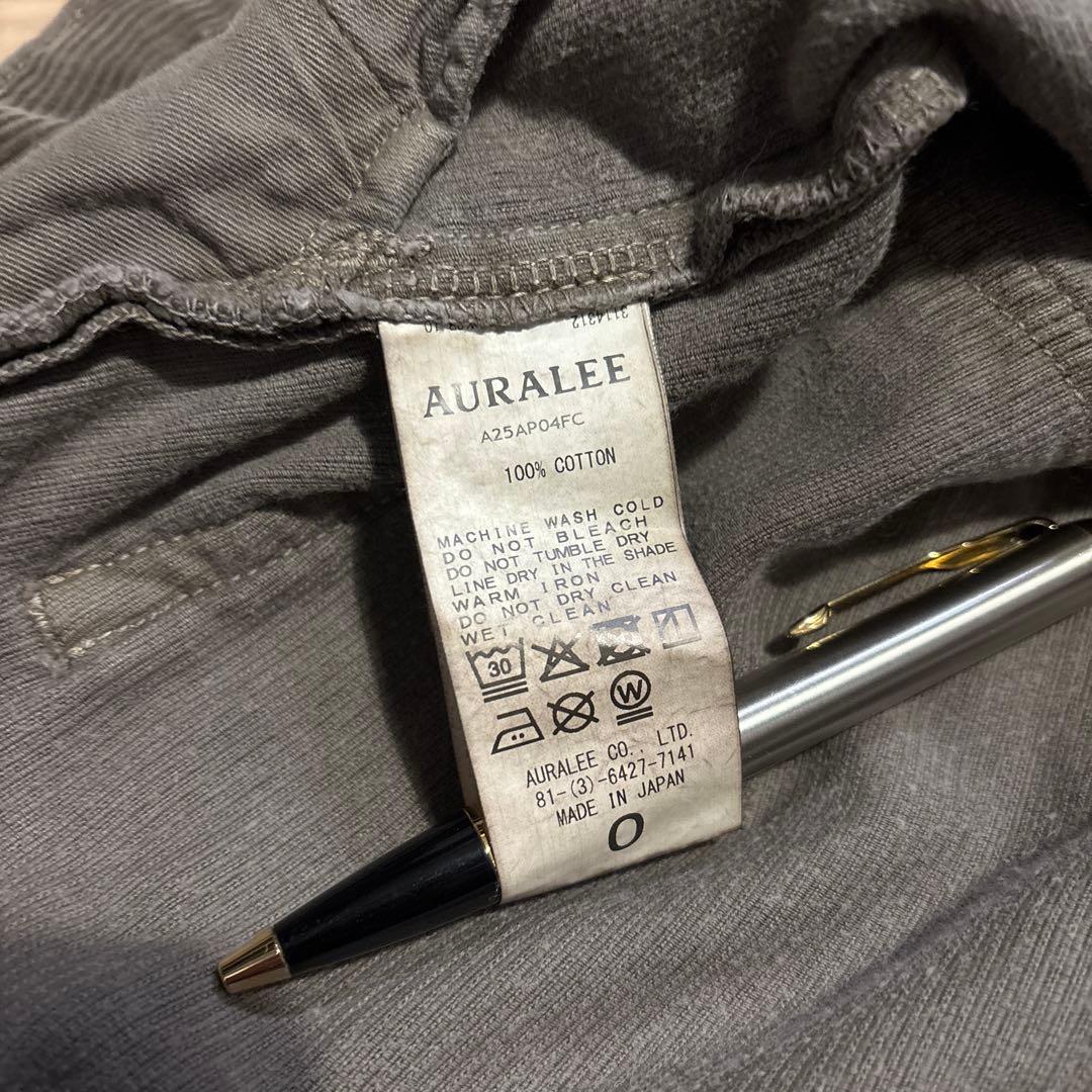 で*ん様 【25AW】AURALEE PIGMENT DYED FINX COR