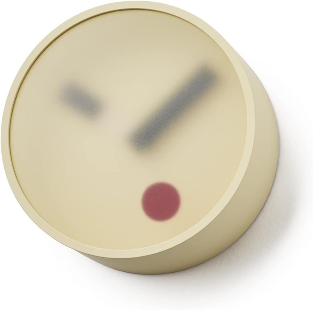 【新品・未使用】Lemnos kehai 掛け時計 KM22-01 YE