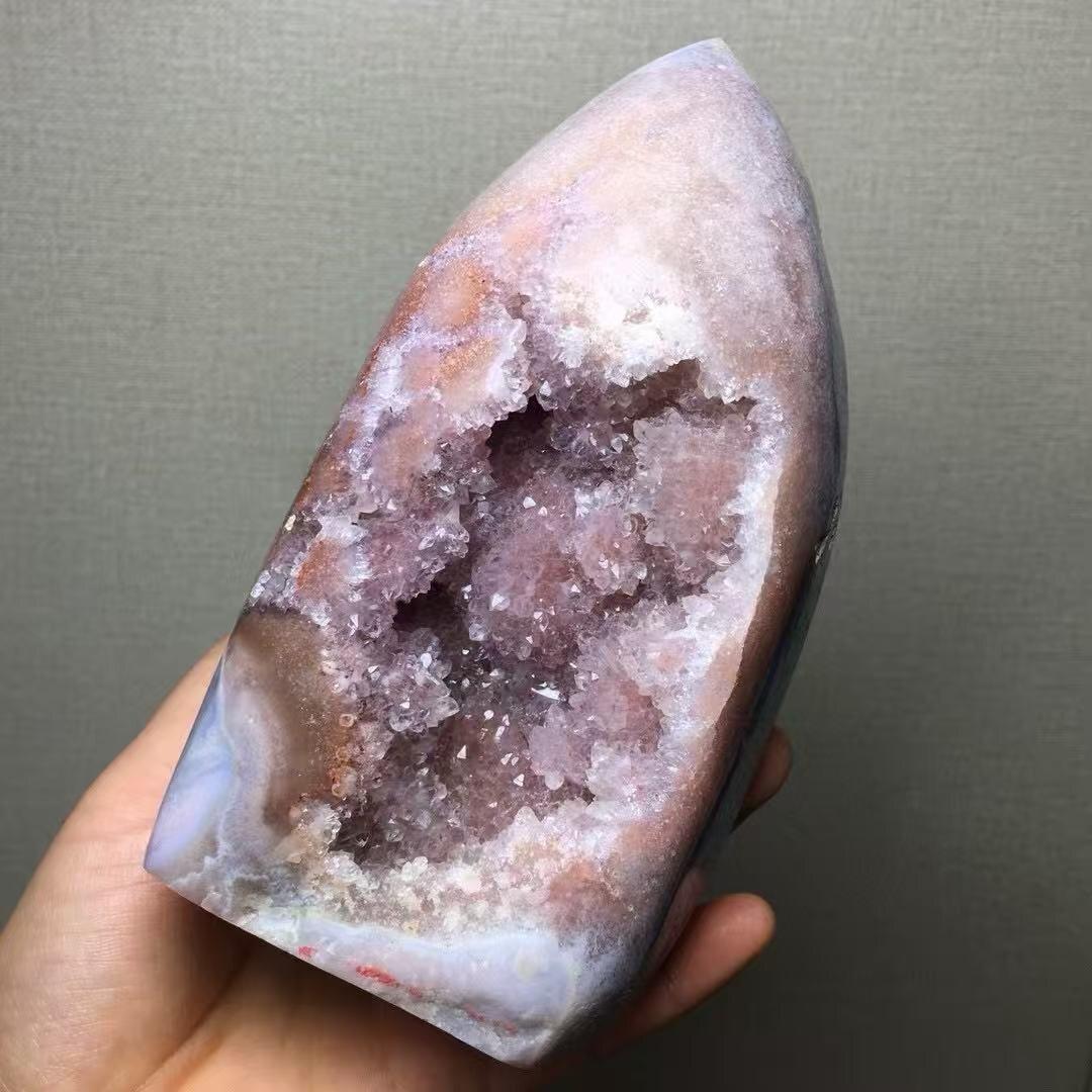 AAAAAAA級天然アゲートメノウ　瑪瑙原石B1216/YS/H19/539B