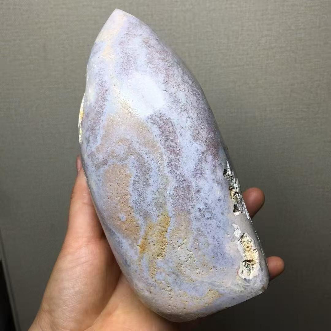 AAAAAAA級天然アゲートメノウ　瑪瑙原石B1216/YS/H19/539B