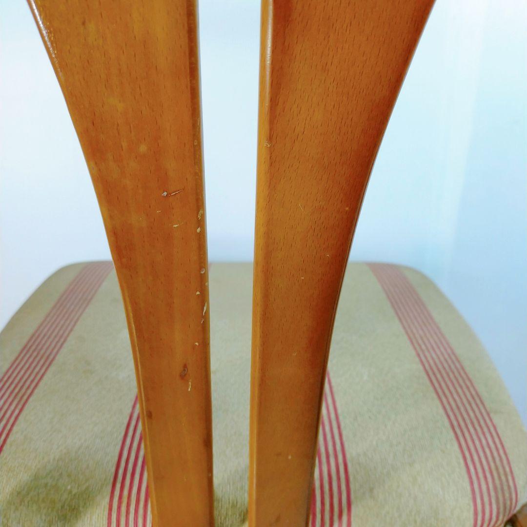 昭和レトロ トーア 東亜林業 木製椅子 ダイニングチェア 古家具 2脚セット