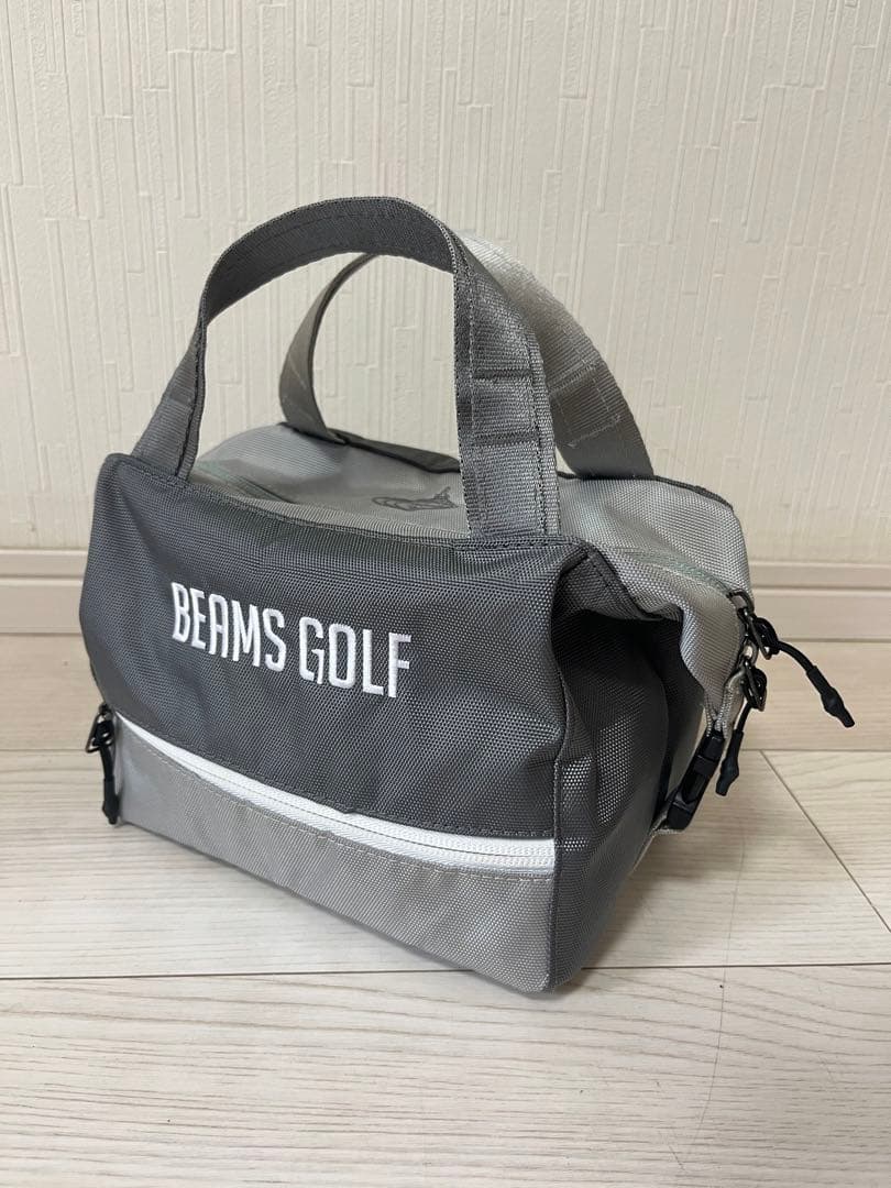 値下 BEAMS GOLF カートバッグ（保冷保温）グレー レア 人気 ビームス