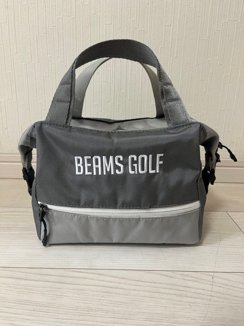 値下 BEAMS GOLF カートバッグ（保冷保温）グレー レア 人気 ビームス