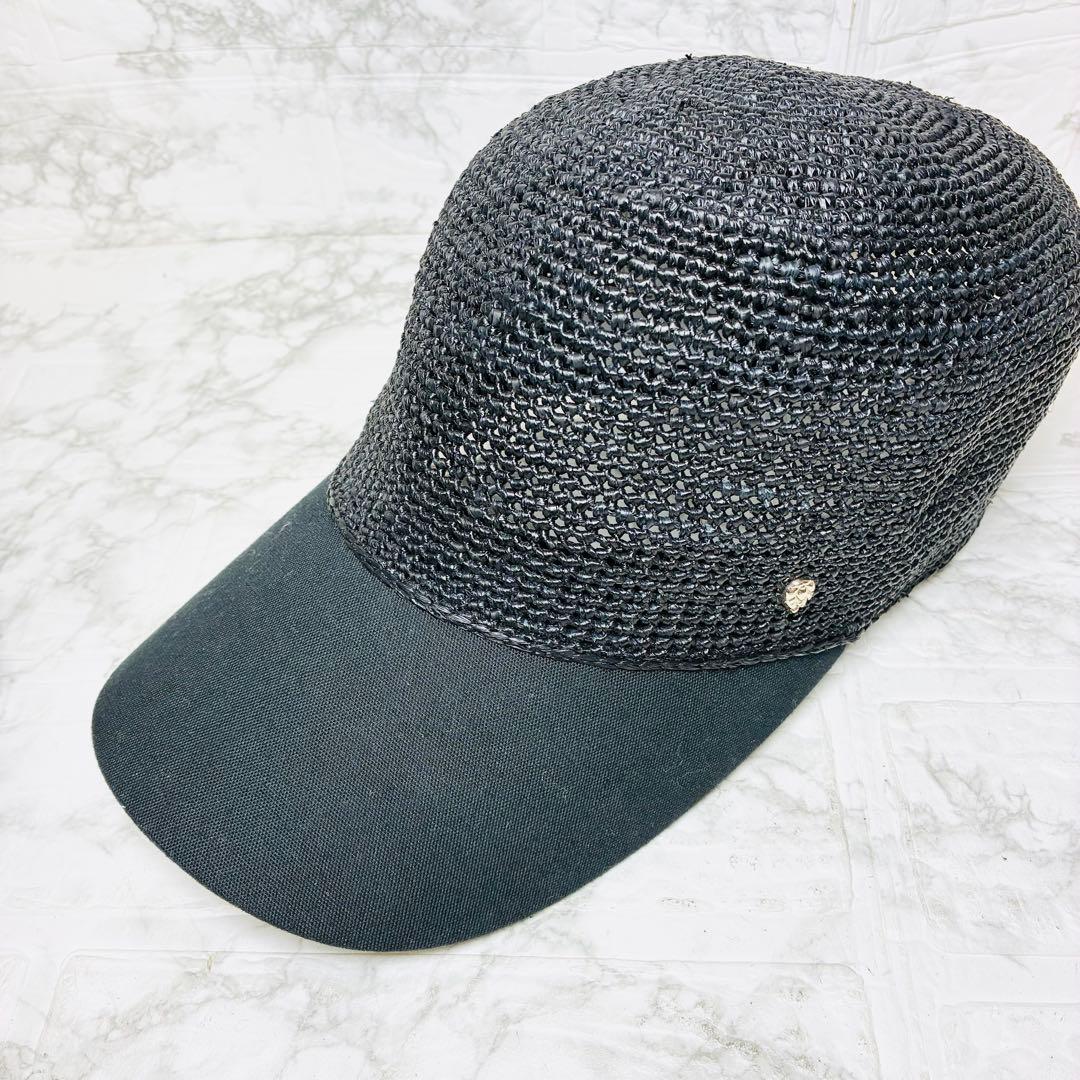 ★ ヘレンカミンスキー ベースボールキャップ 麦わら　ラフィア　帽子