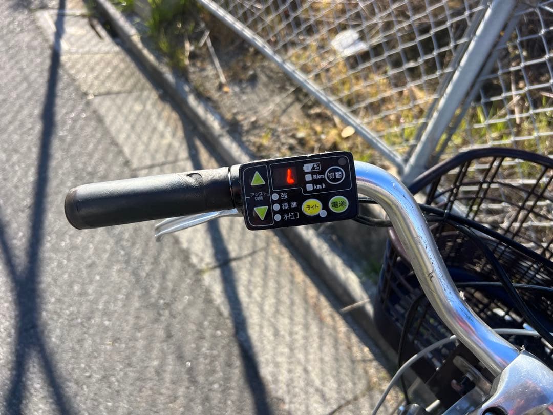 ヤマハPASナチュラ電動アシスト自転車タイヤ新品交換済26インチ整備済関東圏配送