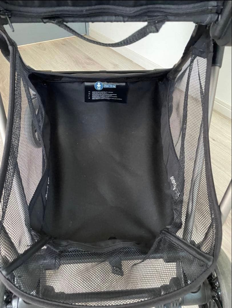 サイベックス　メリオカーボン　ベビーカー　ブラック　エアラブ4ドーナツ付き