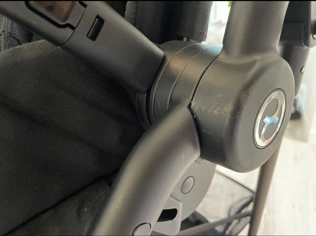 サイベックス　メリオカーボン　ベビーカー　ブラック　エアラブ4ドーナツ付き