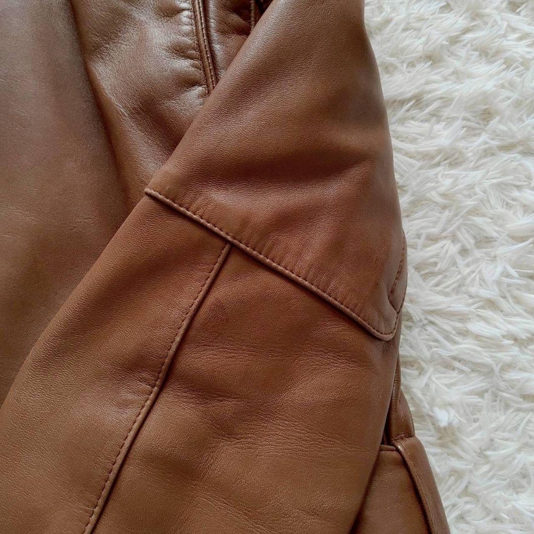 Ralph Lauren モーターサイクル ギミック M65 レザージャケット