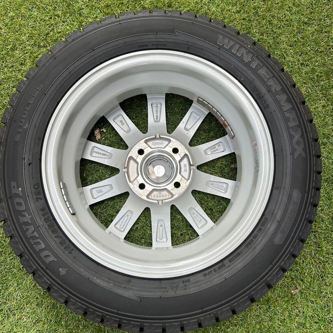 ⭐︎ひさ⭐︎ WINTERMAXX WM02 165/65R14 ホイール付②