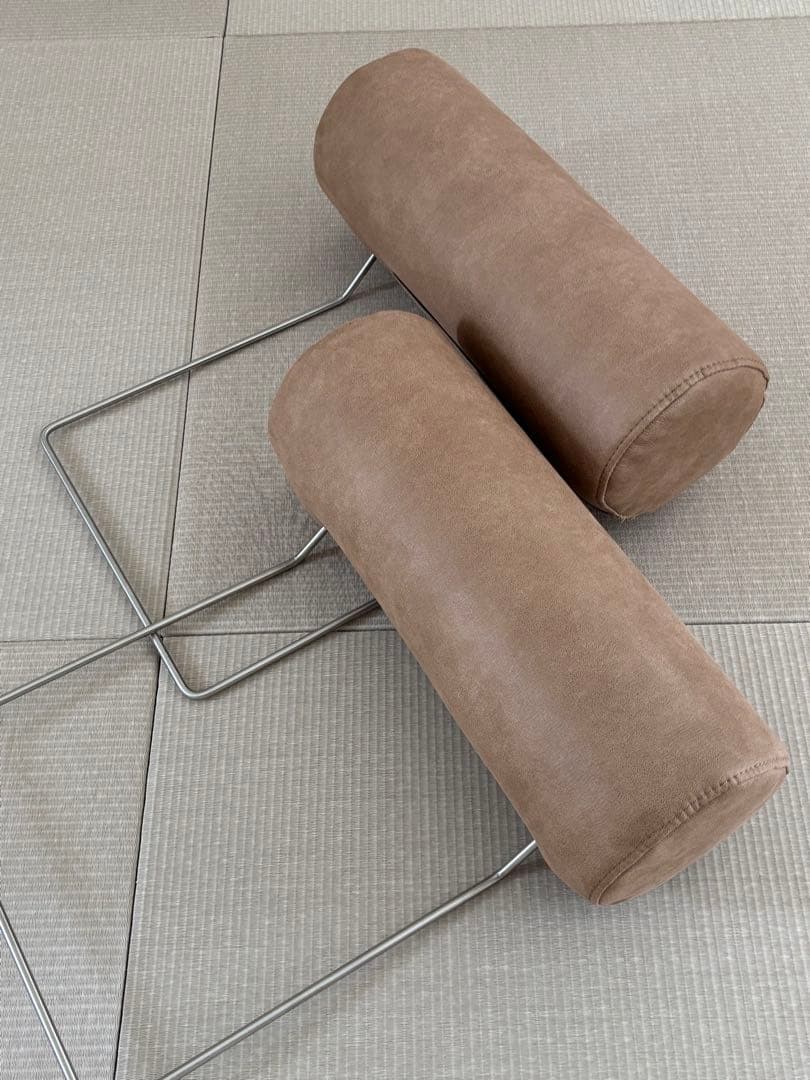 リラックスフォーム　ソファ用ヘッドレスト　ミルキーベージュ 2個入り