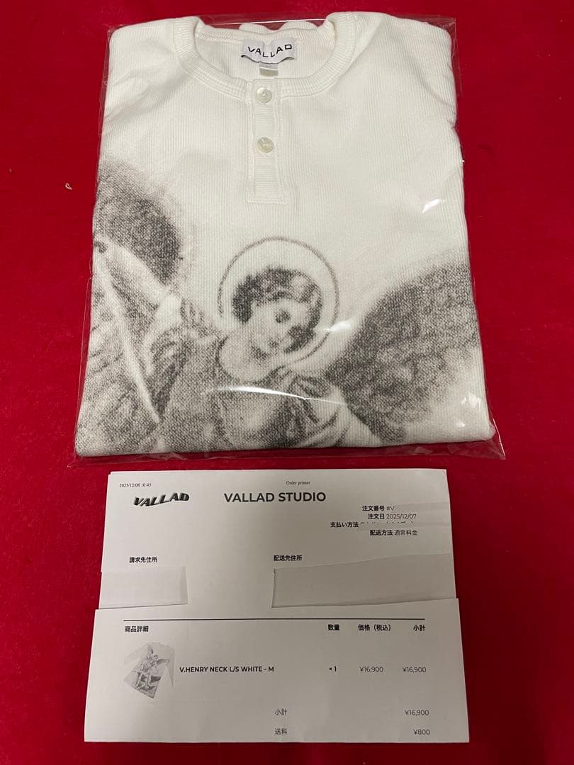 vallad サーマル　M ホワイト