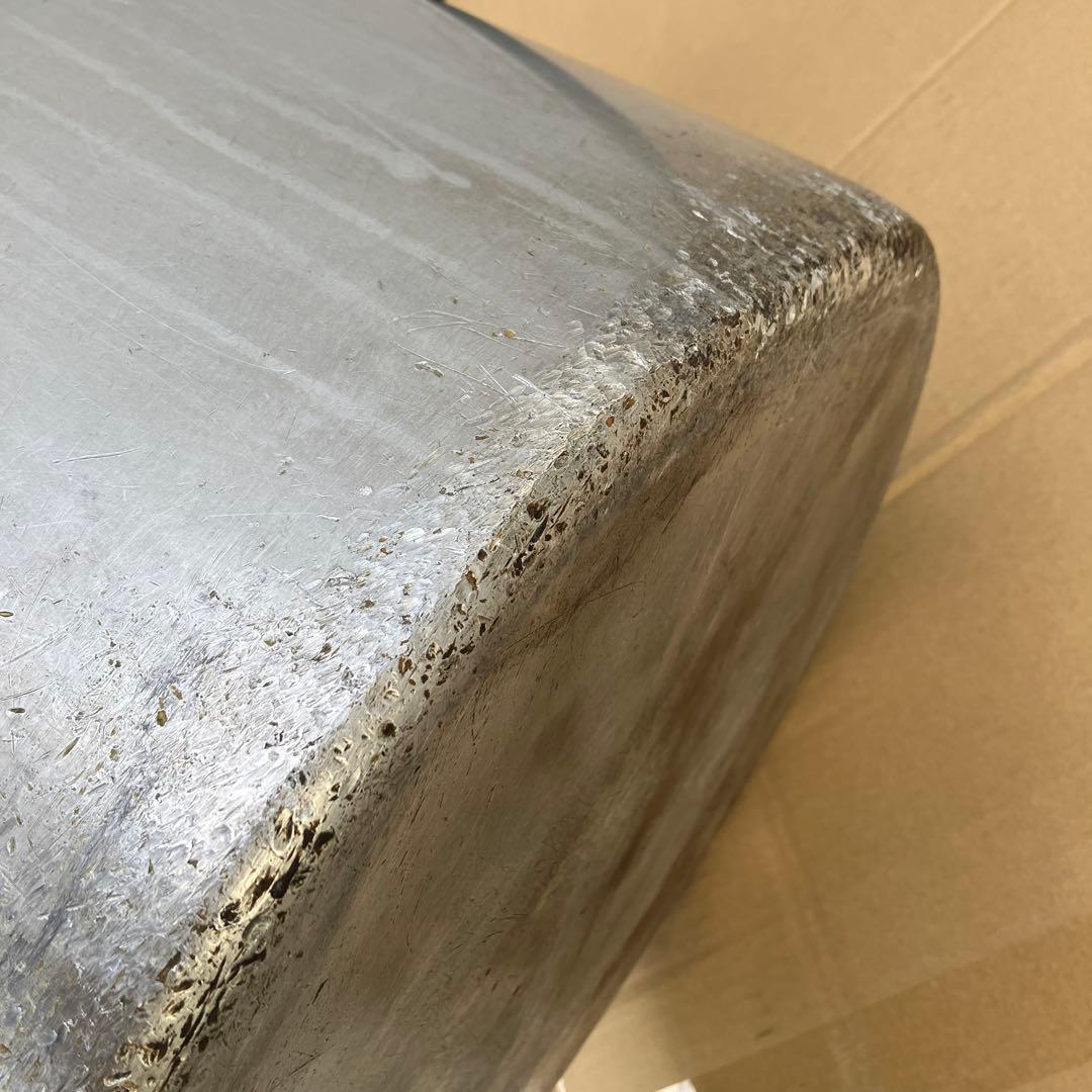 業務用　大型アルミ製寸胴鍋　大容量　2ハンドル　内径約48㎝　分厚いアルミ製