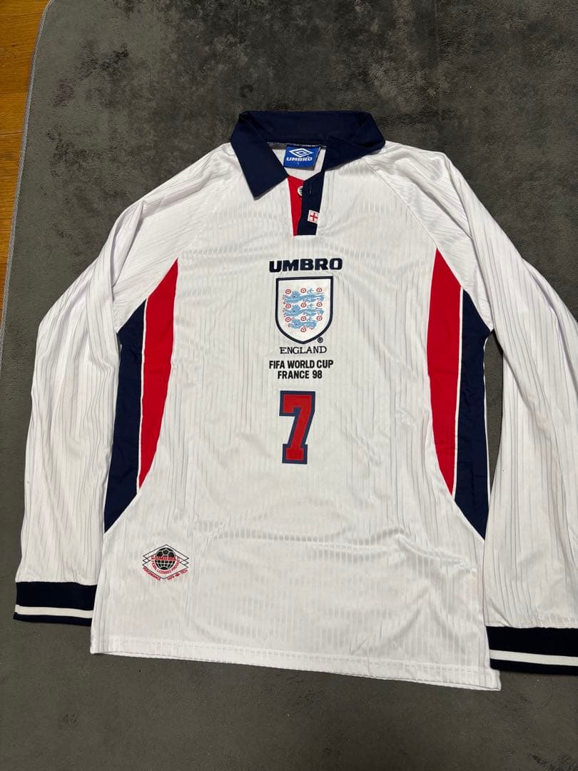 UMBRO イングランドベッカム 1998 ワールドカップ シャツ L