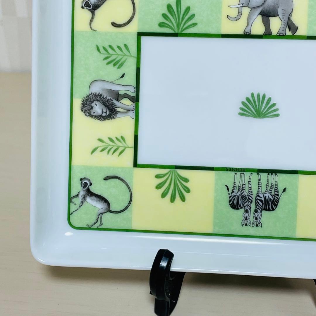 HERMES エルメス アフリカ スクエア プレート アクセサリートレイ