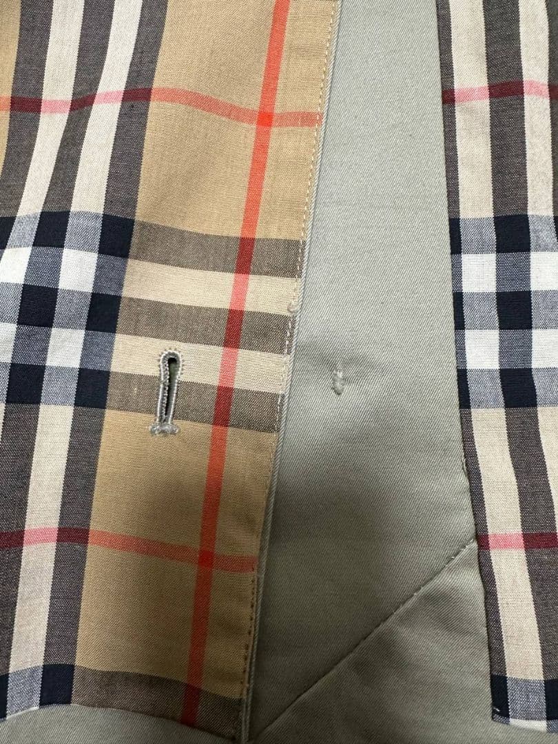 Burberry 90sトレンチコート ノバチェック ベルト ベージュ カーキ