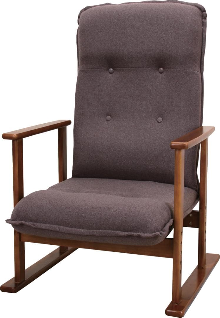 敬老の日 還暦祝い プレゼント 肘付きリラックスチェア 角度 手動14段階ギア式