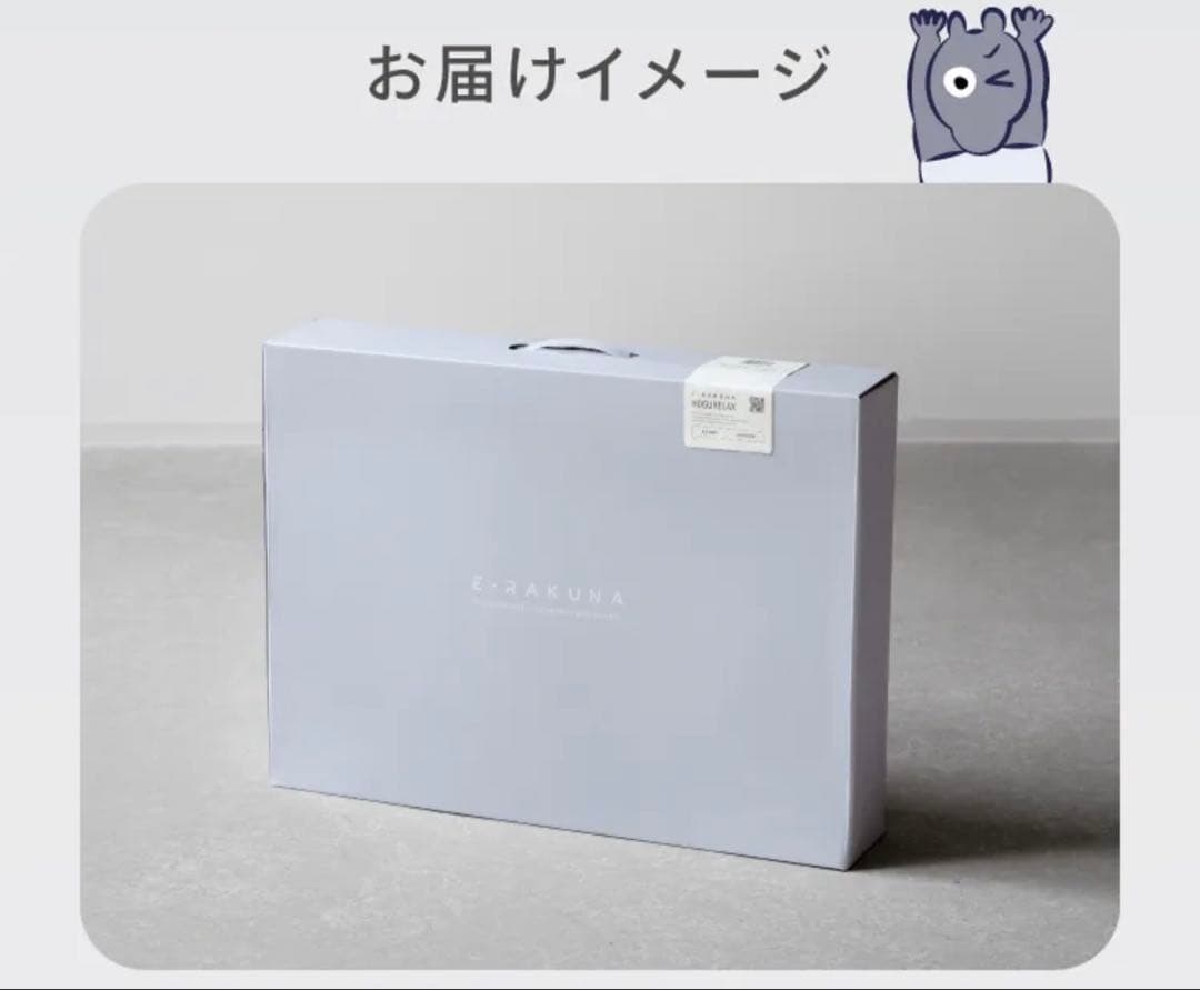 e-整体枕 ほぐりラックスRAKUNA 2024年12月購入｜定価¥25,080