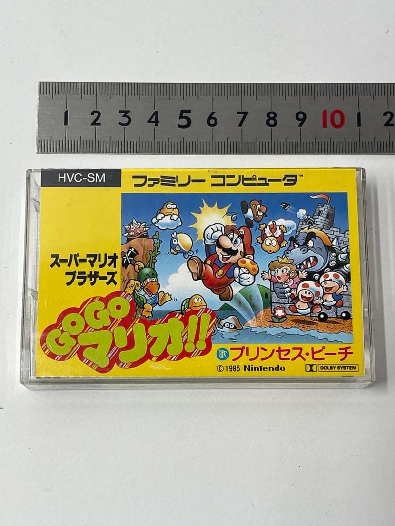 激レア スーパーマリオ カセットテープ カラオケ 歌詞付 任天堂 ゲーム音楽