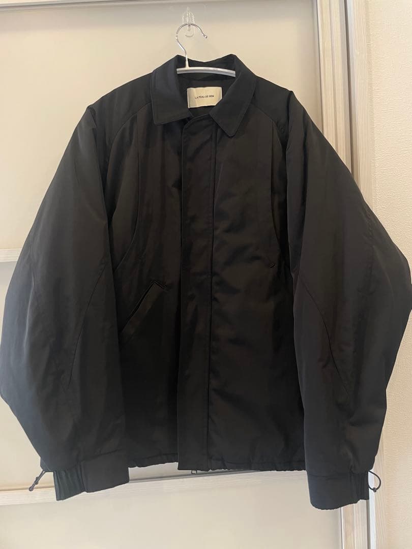 ジャケット・アウター LA PEAU DE GEM zip puff blouson