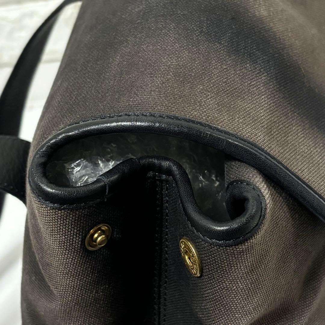 S.MANO エスマーノ　キャンパストート　ハンドバッグ　干場義雅