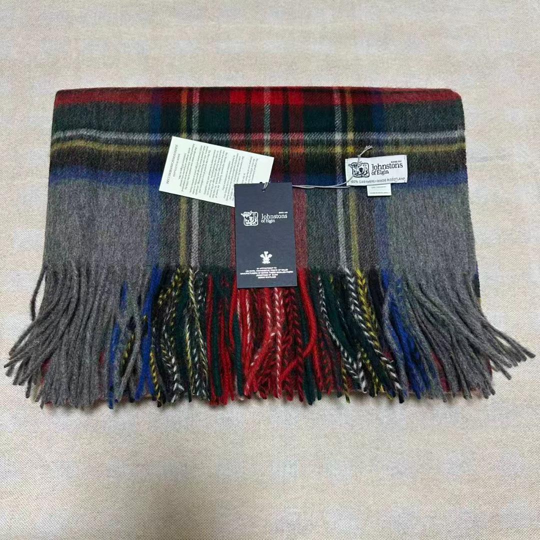 m*︎様 ジョンストンズ カシミア 大判グレースチュワート ストール マフラー