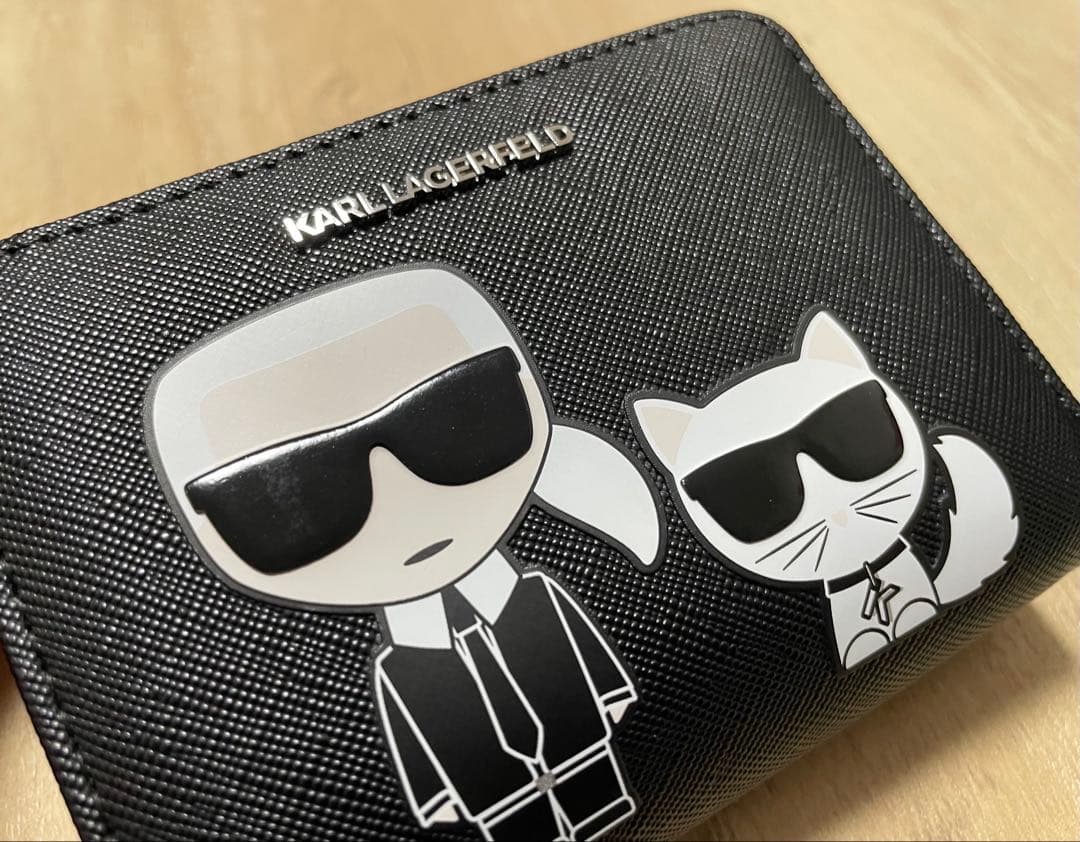 カールラガーフェルド KARL LAGERFELD 財布 ユニセックス 二つ折り