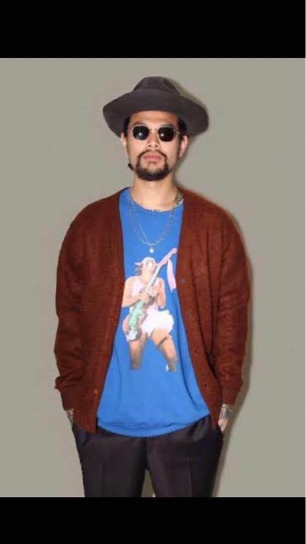 ワコマリア　モヘアカーディガン