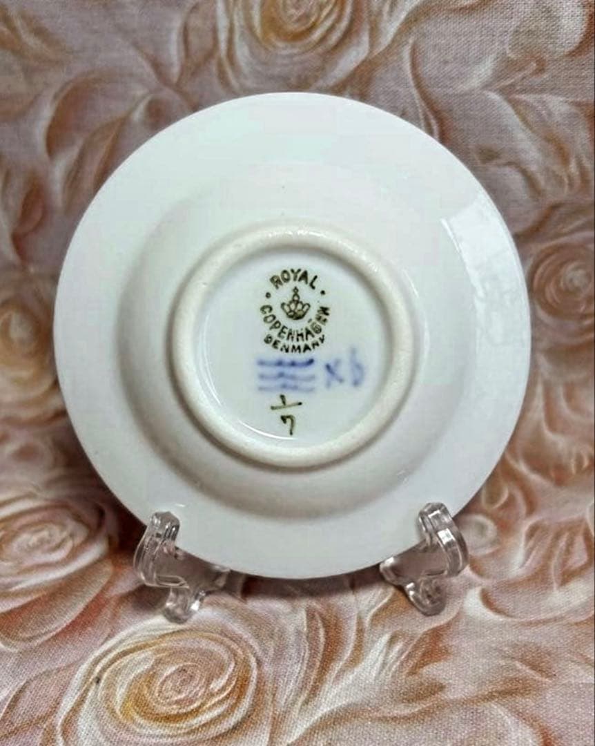 ロイヤルコペンハーゲン 豆皿 小皿 未使用 美品 バタープレートプレート3枚
