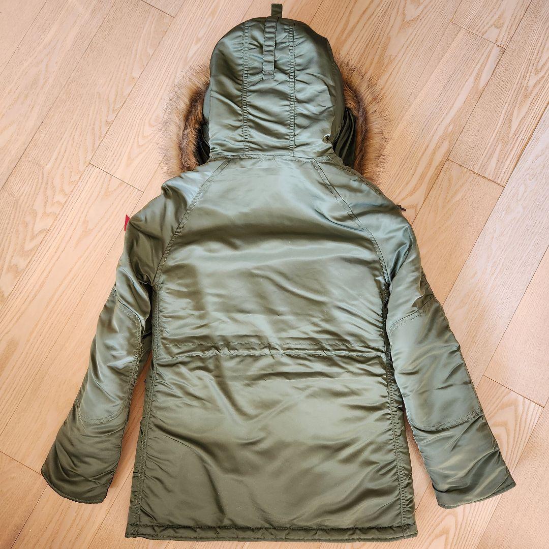 ALPHA INDUSTRIES アルファ超定番 N-3B 女性用 M 中古美品