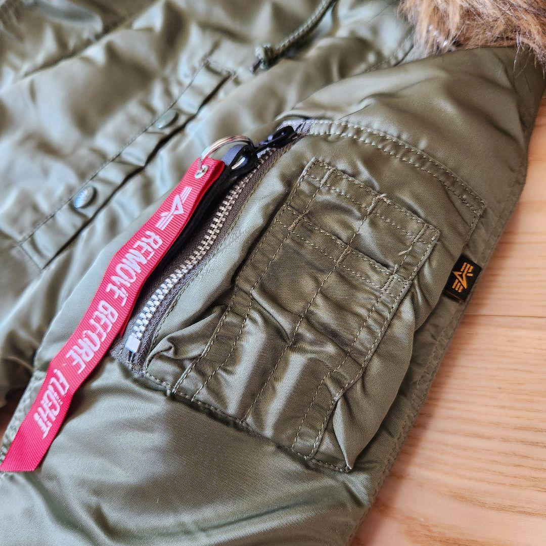 ALPHA INDUSTRIES アルファ超定番 N-3B 女性用 M 中古美品