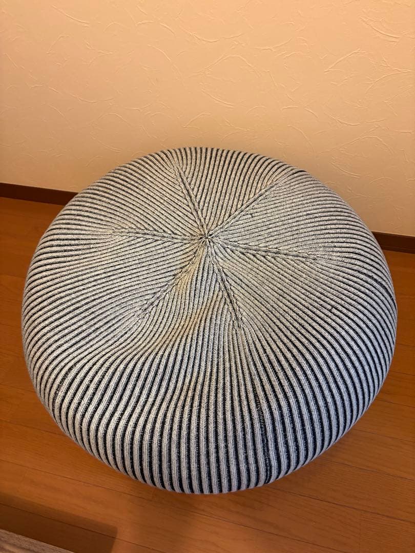 IDEE PUUF イデー　プーフ　White×Black MIX PUUF