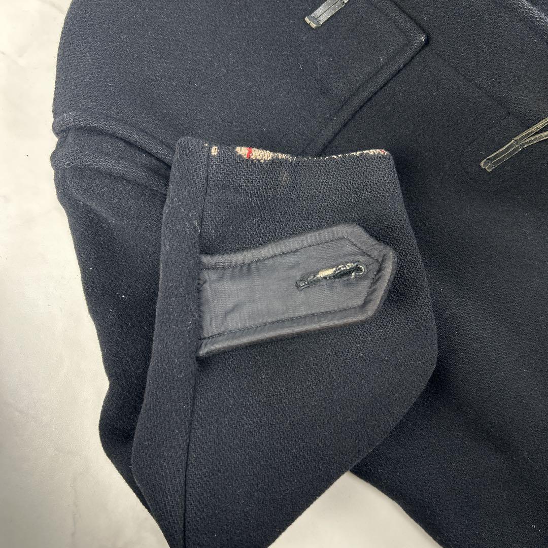 英国製 Burberrys’ ヴィンテージ ダッフルコート ノバチェック 黒