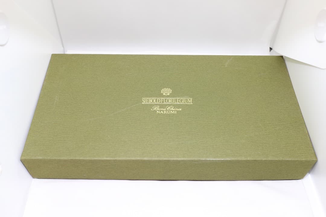 未使用 ナルミ シーボルト フロリレギウム アソート皿 金彩 5枚 元箱有有り