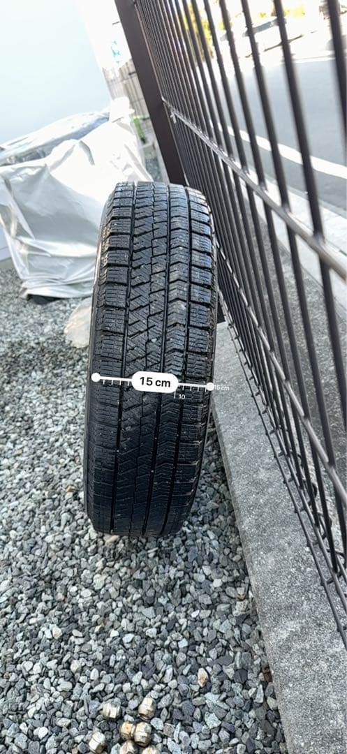 BLIZZAK VRX2 スタッドレスタイヤ 155/65/r14 2本組②