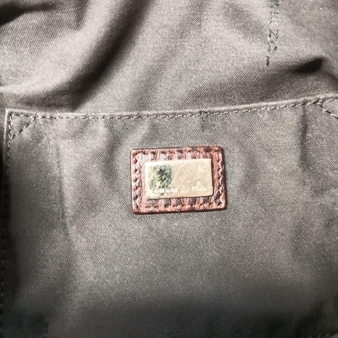 Fendi ロゴプリント ハンドバッグ　値下げしました