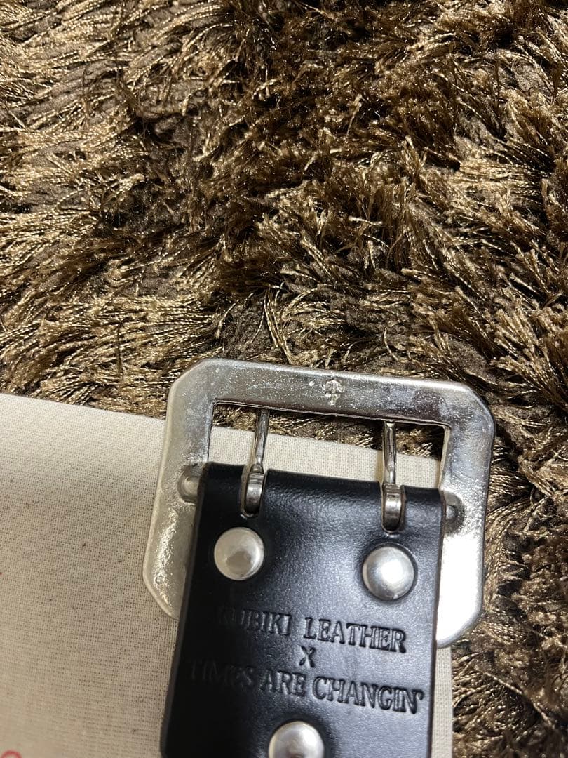 KUBIKI LEATHER クビキレザー ベルト タイムズアーチェインジン