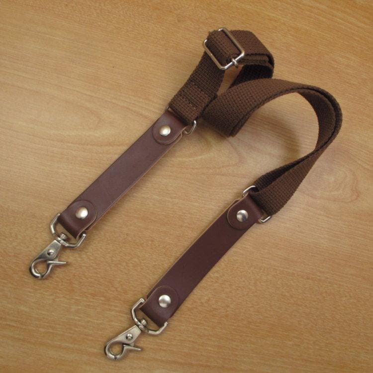 ブラウン＆ナチュラル　６丁差し　本革シザーケース　SCA-45/CBA