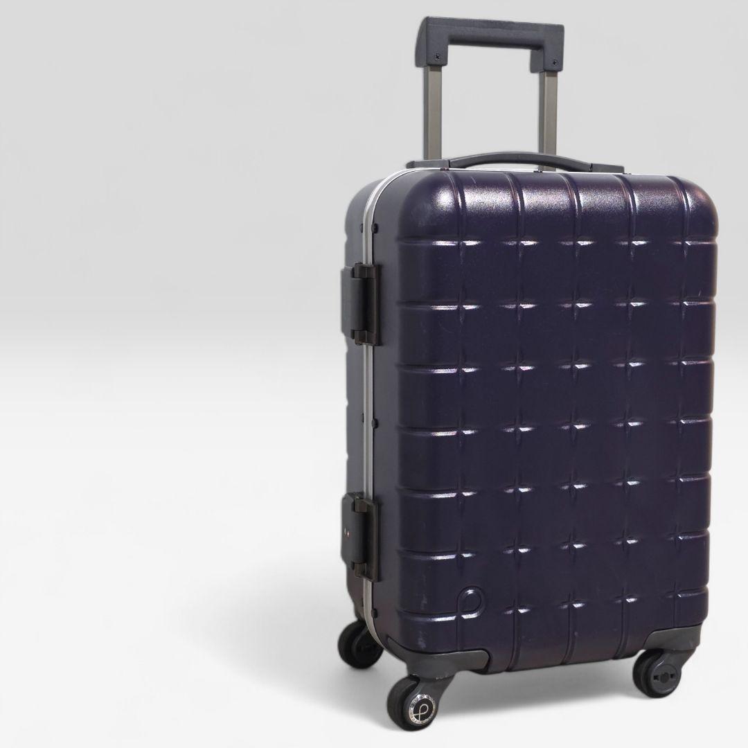 機内持込可 プロテカ 360フレーム スーツケース 34L ネイビー