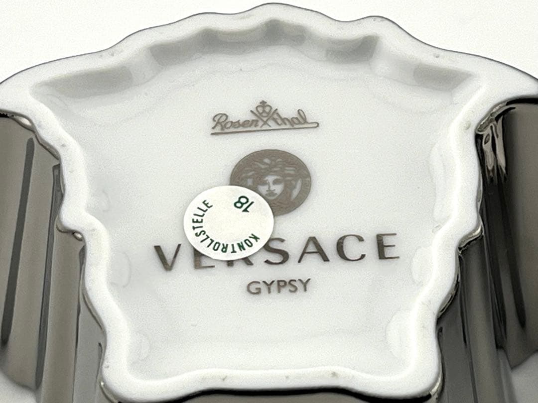 f142 美品　希少　ヴェルサーチ×ローゼンタール　コラボ　メデューサ　オブジェ