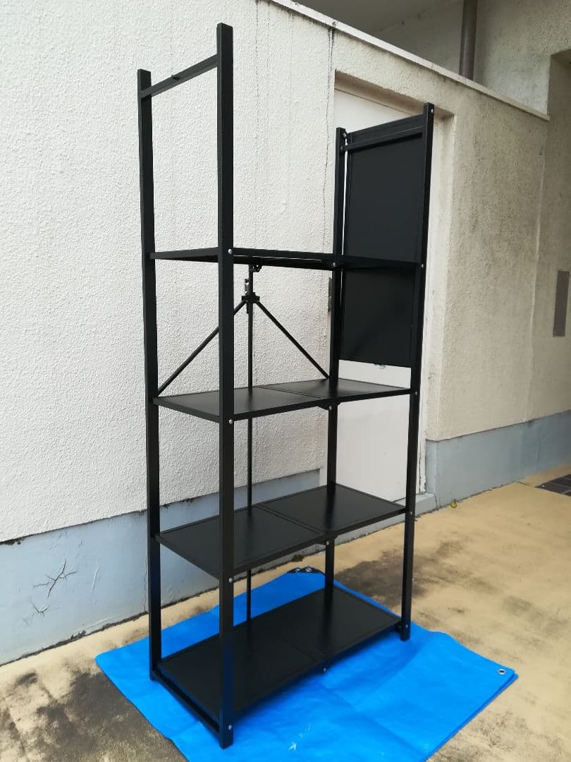 折りたたみ スチールラック 棚 店舗 什器【大阪お引取り】 ￥17,880 軽量